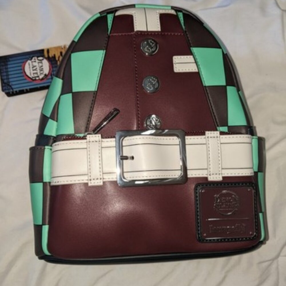 Demon Slayer: Kimetsu no Yaiba by Loungefly Mini Backpack Tanjiro Kamado Cosplay
